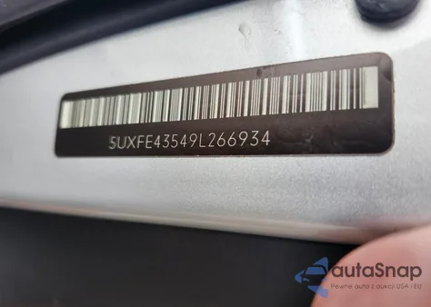 2009 BMW X5 xDrive30I из США, поврежденный, VIN 5UXFE43549L266934